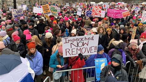 Womens March 2020 Thousands Protest In Dc Nyc Chicago