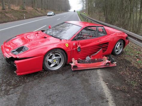 Fatal Accident Man Crashes 260k Ferrari An Hour After Purchase