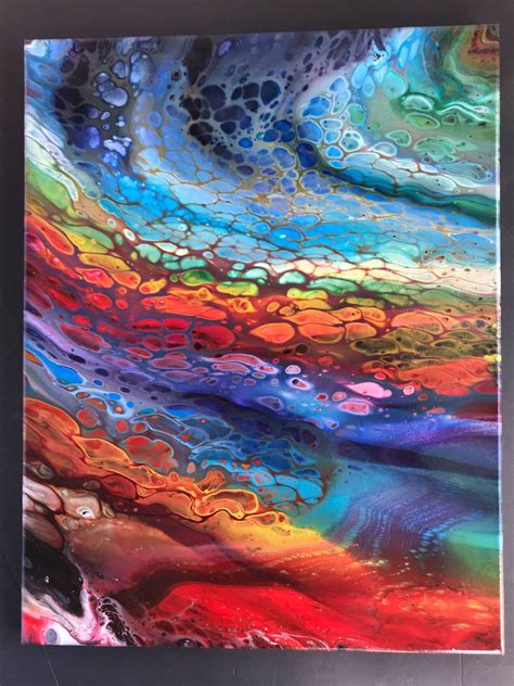 Pin By Rhonda Cuddy On Acrylic Fluid Painting Inspiration Abstract