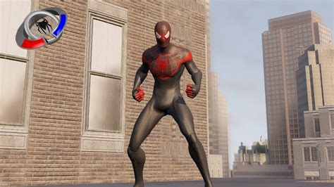 Spider Man Miles Morales Suit Mod Gameplay Youtube