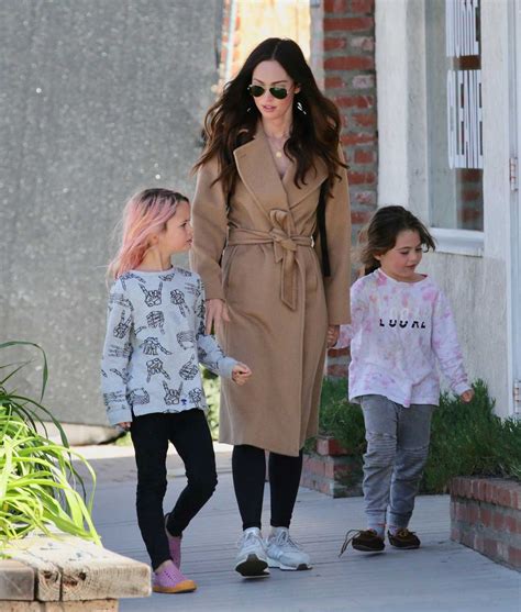 Megan fox talks about her kids, letting her sons wear long hair and dresses, and her new tv series megan fox and her kids. Out in Calabasas with her kids - February 22 - Megan Fox - Out in Calabasas with her kids ...