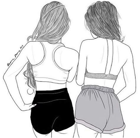 Entdecke rezepte, einrichtungsideen, stilinterpretationen und andere ideen zum ausprobieren. best friend, draw, drawing and girls - image #5077700 on ...