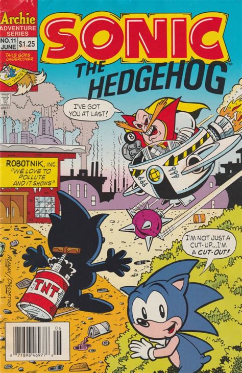 Archie Sonic The Hedgehog Issue 11 Sonic News Network Fandom