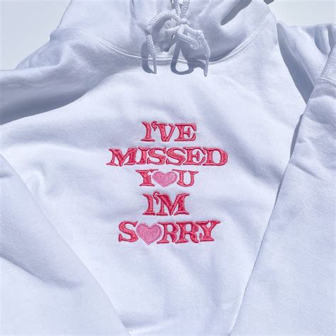 Gracie Abrams Sweatshirt Ive Missed You Im Sorry Merch Etsy New Zealand