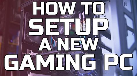 How To Set Up A New Gaming Pc Bios Update Xmp Hddssd