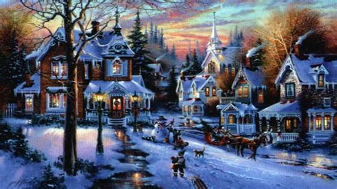 Christmas Village Wallpapers Top Free Christmas Village Backgrounds