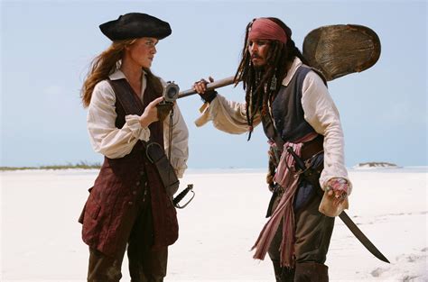 Pirates Of The Caribbean Pirates Of The Caribbean Dead Man S Chest Elizabeth Swann Jack Sparrow