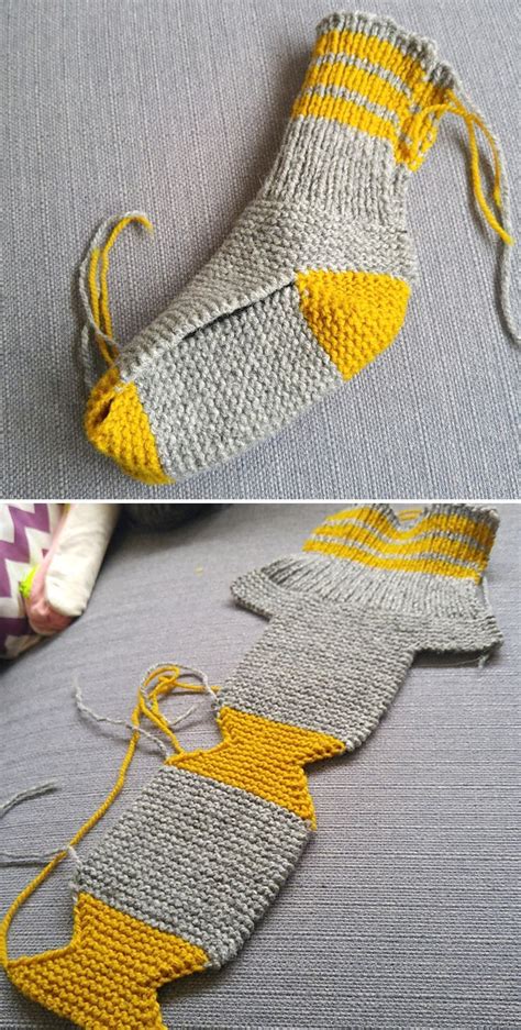Two Needle Socks Free Knitting Pattern A9e