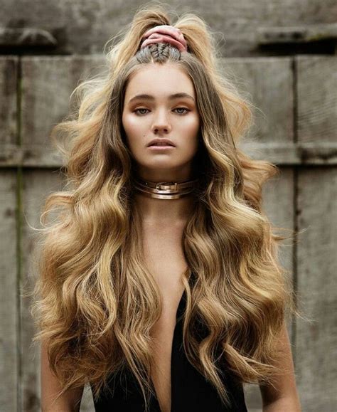 Cinnamon velvet super scrunchie, scrunchy, hair tie. Pin by Brigit Farrell on Hair - Style | Editorial hair ...