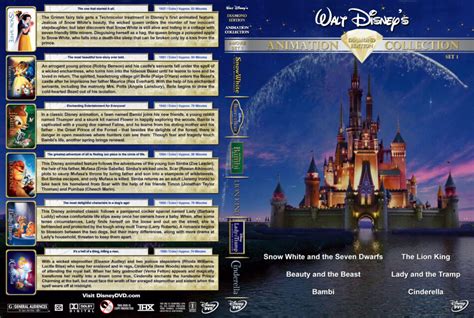 Walt Disney Animation Collection Diamond Edition Set 1 1937 1950 R1
