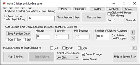 Auto Clicker For Automated Mouse Clicking On Windows