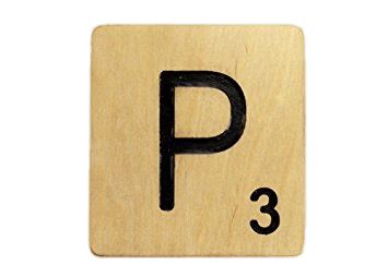 Scrabble Tile P | PNGlib - Free PNG Library
