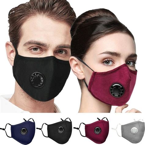 Anti Fog Haze Dust Pm25 Washable Dustproof Mouth Mask With Breathable