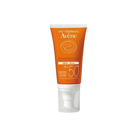 Avene Solaire Spf 50 Sunscreen Cream 50ml Suncare From Pharmeden Uk