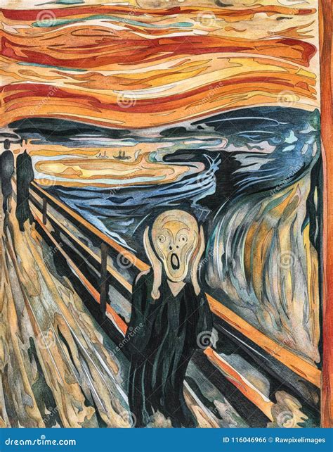 The Scream Painting Hd