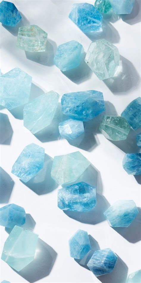 Water Like Gems Stunning And Soothing Crystal Aesthetic Blue