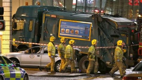 Glasgow Bin Lorry Crash Driver Leaves Hospital Bbc News