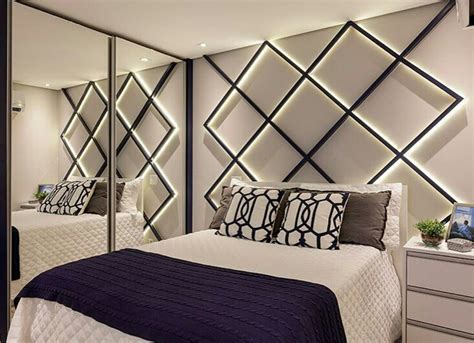 Luxury Bedroom Design Interior Design Geometric Wall New Years Eve