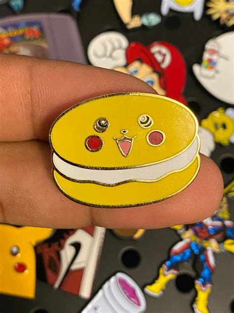 Pokemon Pikachu Enamel Pin Pin Badge Enamel Pins Custom Etsy