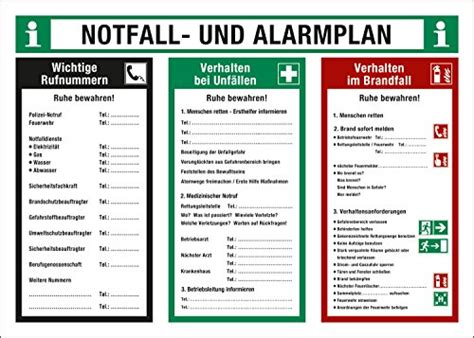 Piktogramm alarmplan vordruck zum download teil von notfall und alarmplan vorlage word. 06/2020 Schilder Arbeitssicherheit • Die momentanen TOP ...