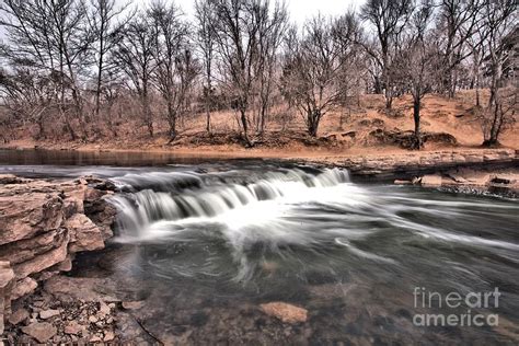 Wakarusa River Waterfall Photograph By Kevin Kuchler Fine Art America