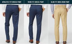 Men 39 S Dress Pants Size Fit Guide Tie Bar