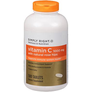 Vitamin c does wonders for your immunity, as well as improving vision, memory the gummy form gives delicious, original orange goodness, with natural flavors from real fruits. Simply Right™ Vitamin C w/Natural Rose Hips Dietary ...
