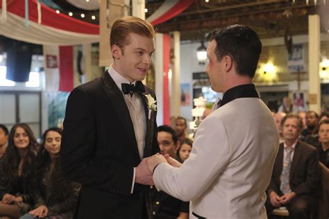 See The Pictures From Ian And Mickeys Wedding On Shameless Popsugar Entertainment