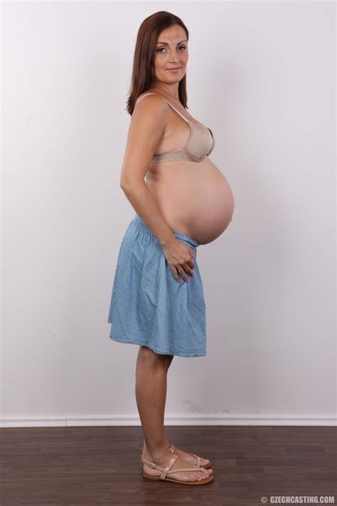 Pinkfineart Katerina Pregnant Casting From Czech Casting