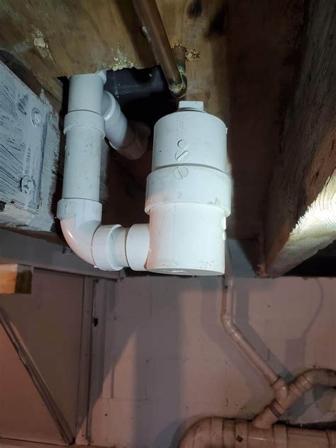 Trap And Clean Out Upside Down Plumbing Inspections Internachi ️ Forum