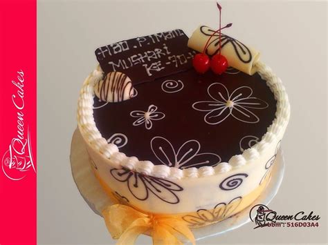 Cake Jenis Kue Tart Blackforest Size 22 Decorative Siram