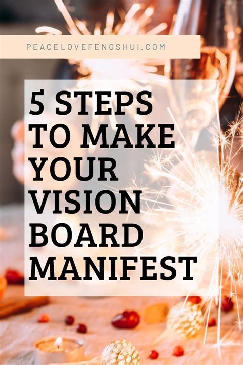 How To Make Your Vision Board Manifest In Vision Board
