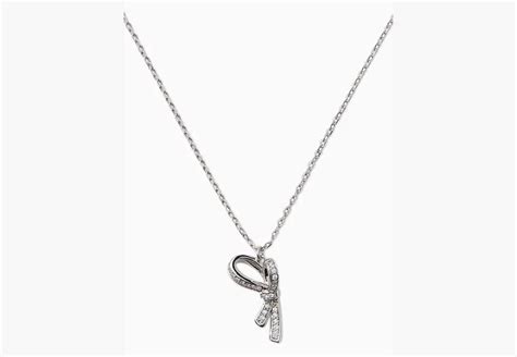 All Tied Up Pave Pendant Necklace Kate Spade New York