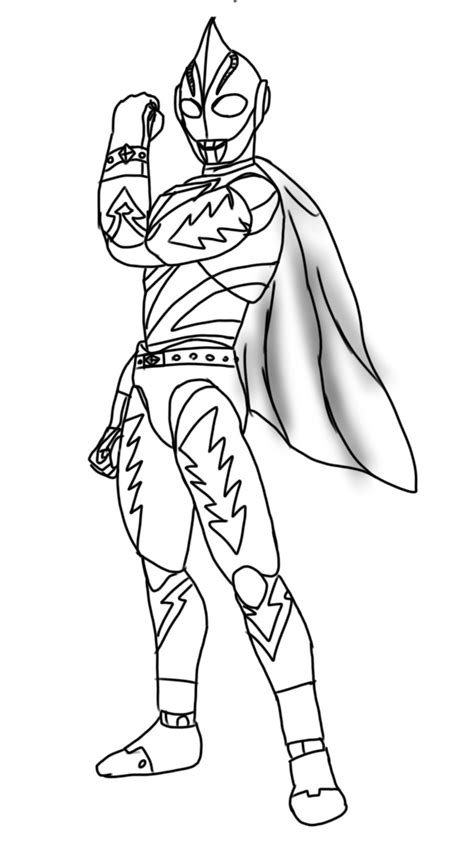 Ultraman Orb Coloring Pages