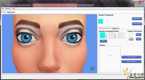 Sims 4 Studio外翻教程 Cas入门 眼影篇 模拟人生4 综合区 三宫六院 模拟人生模拟人生3模拟人生4模拟