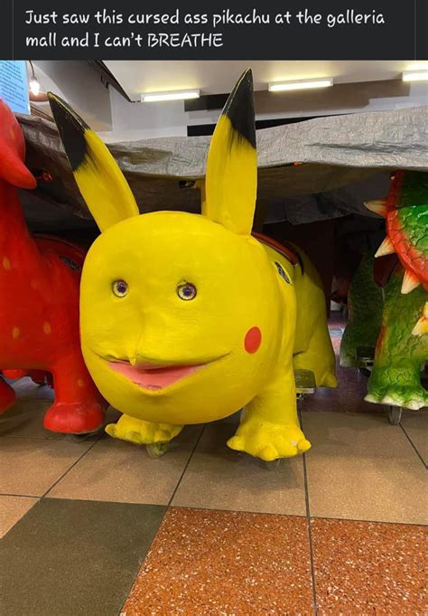 Cursed Pikachu Spotted Near Me 9gag