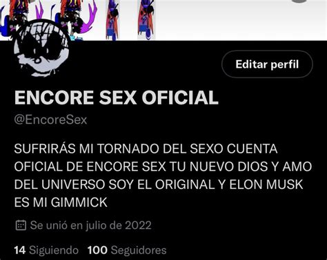 Encore Sex Oficial On Twitter Hemos Llegado A La Gran Cantidad De 100