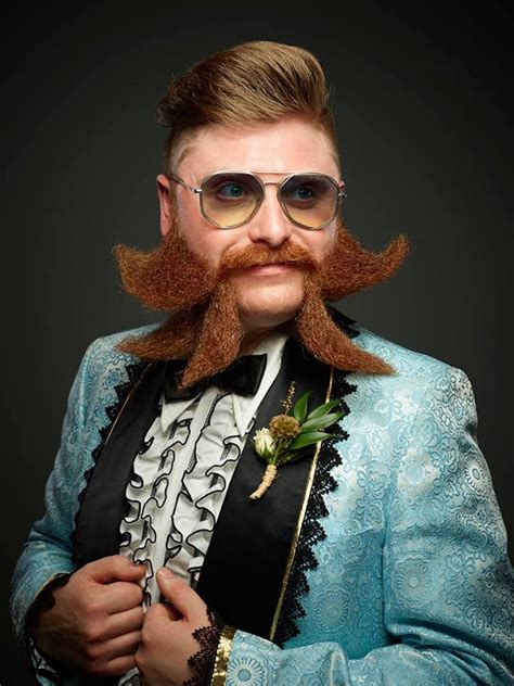 World Beard And Moustache Championships Exhibit Quirky Beard Styles
