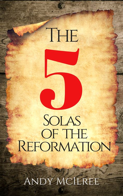 5 Solas Of The Reformation Hayes Press