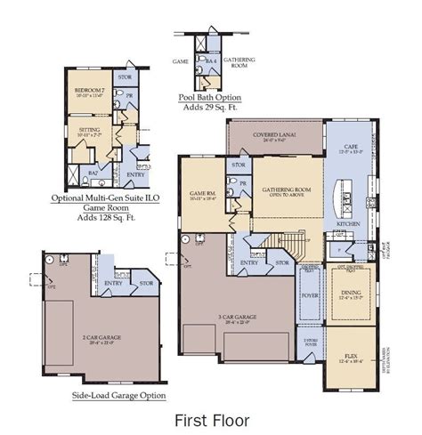 Pulte Homes Floor Plans Floorplans Click