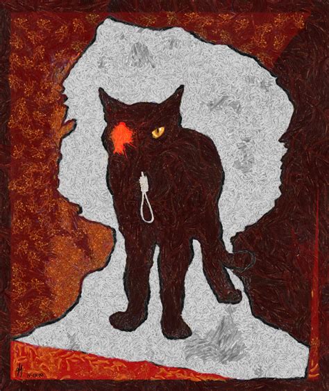 Edgar Allan Poe Black Cat 2 By Thredith On Deviantart