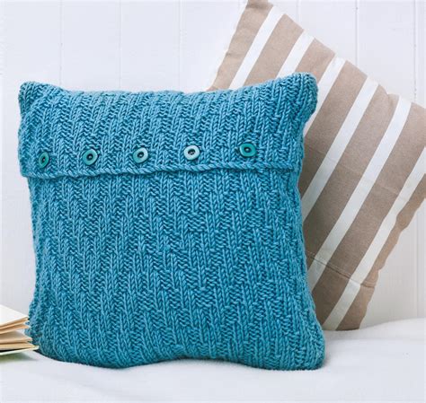 Knitted Cushion Knitting Patterns Lets Knit Magazine