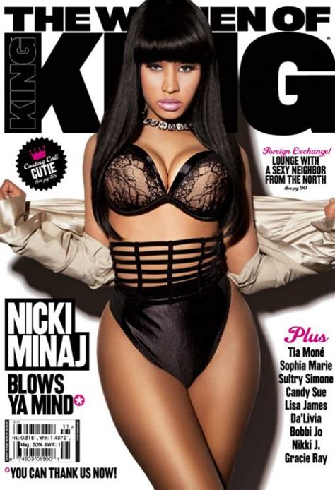 Check Out Nicki Minajs Sexiest Magazine Shoots Gq King And More