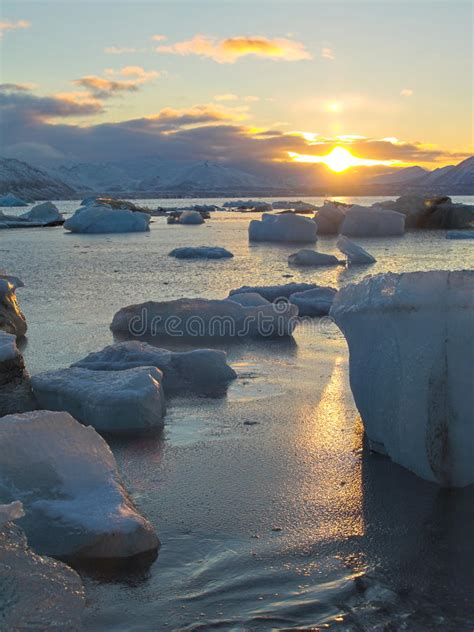 Arctic Landscape Sunrise Stock Image Image Of Rise 30584325