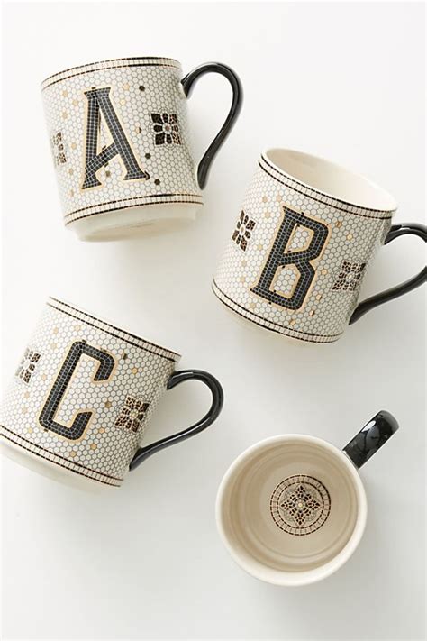 7 Best Monogram Coffee Mugs Apartment Therapy