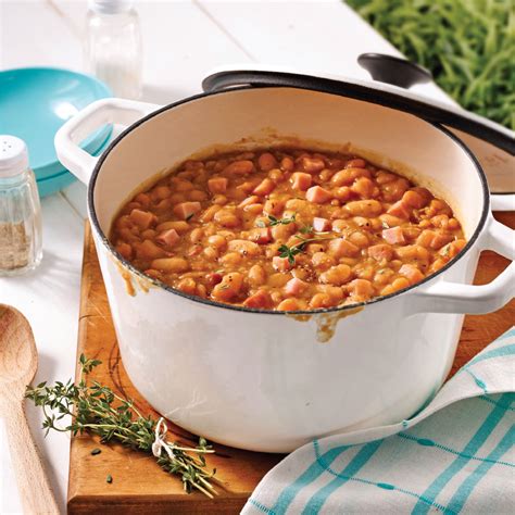 Fèves au lard qui ont cuit toute la nuit Recettes