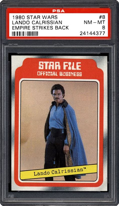 1980 Topps Empire Strikes Back Lando Calrissian Psa Cardfacts™