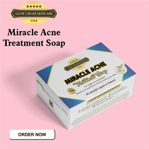 Miracle Acne Treatment Soap Skincare Store In Usa Glowcaviar