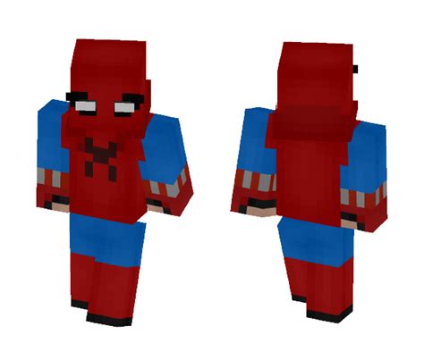 Download Spiderman Homecoming Homemade Suit Minecraft Skin For Free