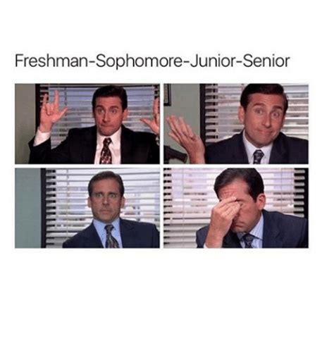 Code written by a senior developer will be made with maintainability and scalability. Search Freshman Sophomore Junior Senior Memes on me.me